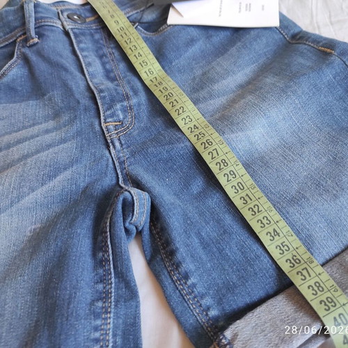 ICHI bermudas new, size S, blue and beige, pack of 2