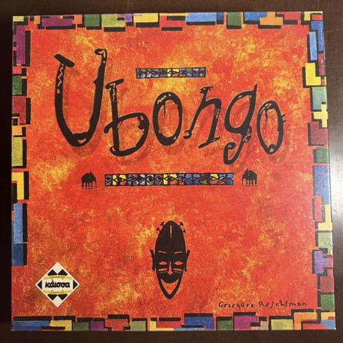 Ubongo board game Greek edition Kaissa
