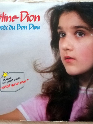 Celine Dion La Voix Du Bon Dieu used first record 1981