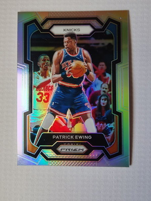 Картичка Patrick Ewing Silver Prizm 2023-24 Panini нова