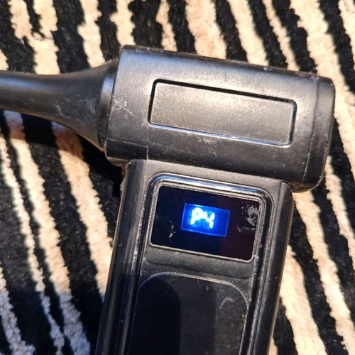 Portable rechargeable blower used, very powerful