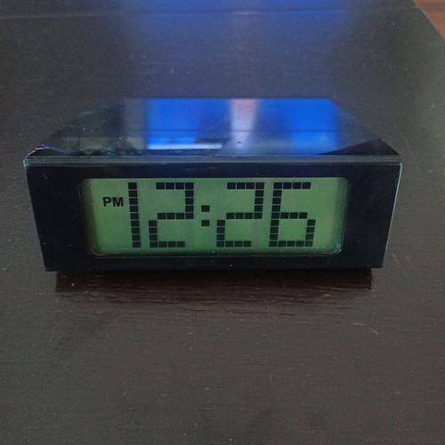 Digital alarm clock used in very good condition