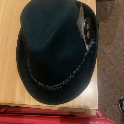 Felt hat Austrian uniform dark green new size M