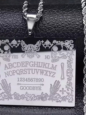 Κολιέ Ouija καινούργιο, ατσάλινο