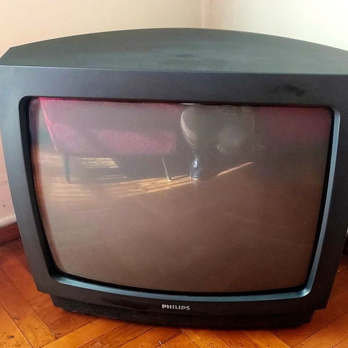 Philips 20-inch used TV with remote control