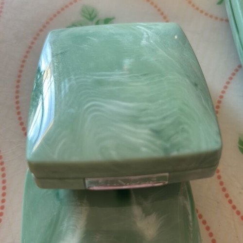 Clinique powder refill case like new with mirror
