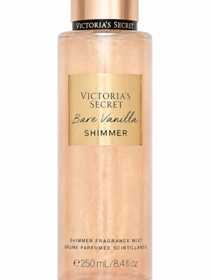 Victoria's Secret Bare Vanilla Shimmer Body Mist new, authentic