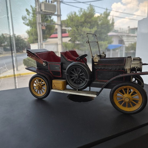 Handmade vintage car model