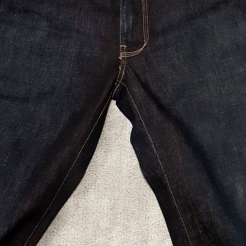 N-fy Italian denim jeans Large, low-rise, stretch BlueBlack
