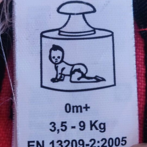 Μάρσιπος Chicco μεταχειρισμένος για βρέφη 0m+ έως 9kg