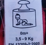 Μάρσιπος Chicco μεταχειρισμένος για βρέφη 0m+ έως 9kg