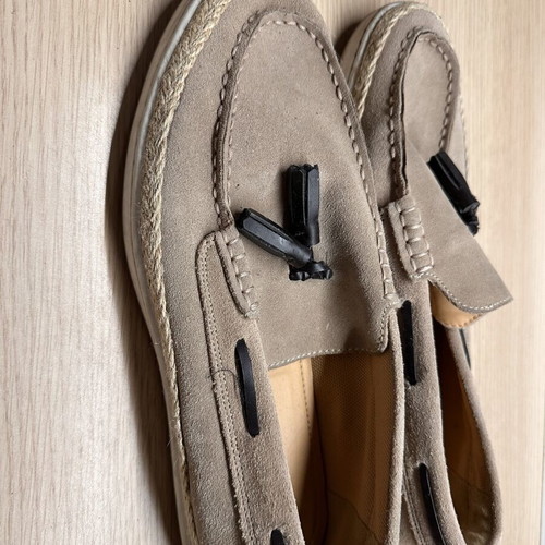 Zara men's casual shoes beige size 42