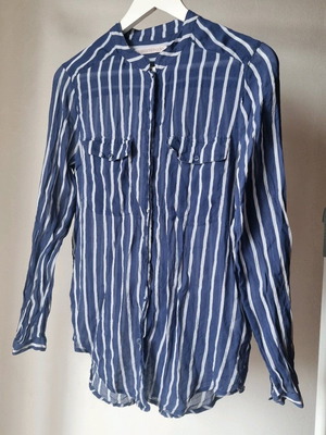 Πουκάμισο Custommade από μετάξι, σαν καινούργιο, μέγεθος 38, μπλε