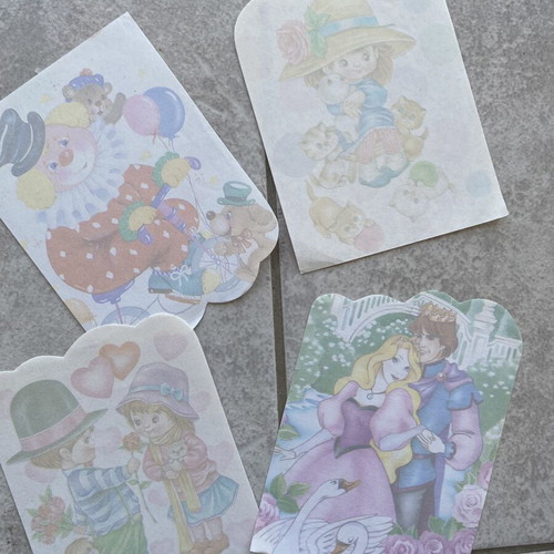 Small letter papers pack like new, perfect designs
