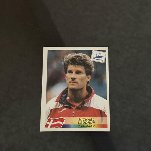 Panini France 98 Sticker 1998 Michael Laudrup used