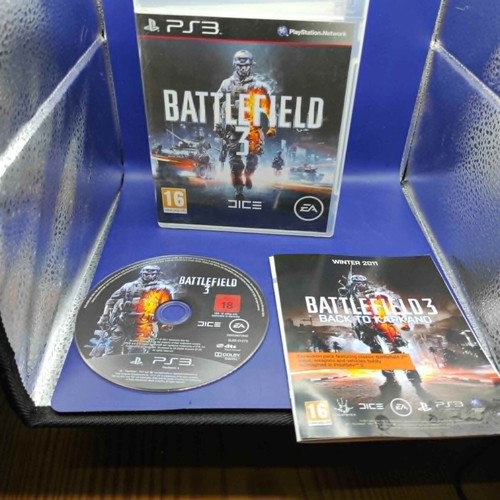 Battlefield 3 PS3 game with case, disc and booklet