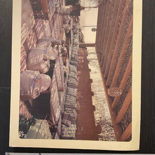 Large postcard used, old