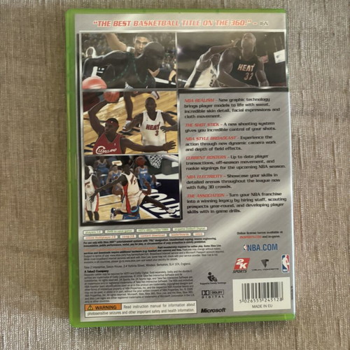 NBA 2K6 Xbox 360 game, English, complete