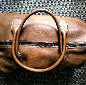 John-Woodbridge vintage leather gym bag
