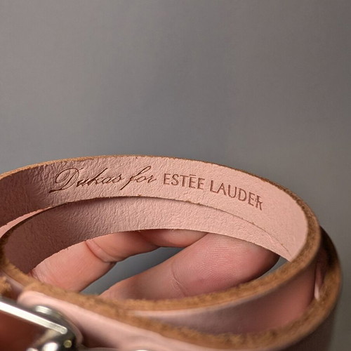 Pink bracelet Dukas for Estée Lauder like new