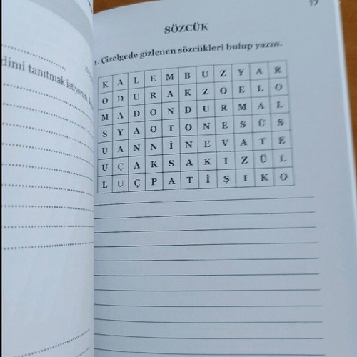 Turkish Language Workbook for 2nd Grade New