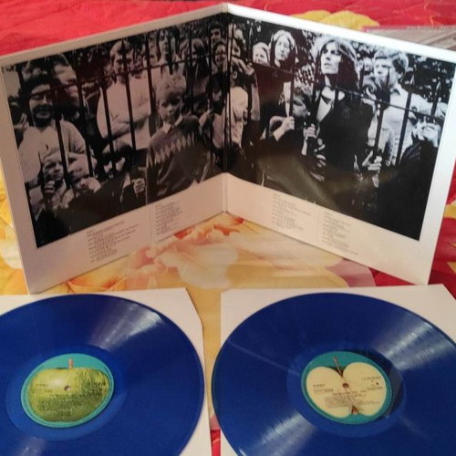 The Beatles 1970-1976 collectible double blue vinyl new