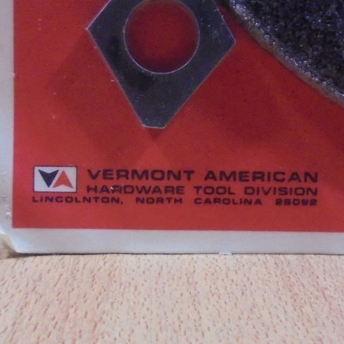 Vermont American old 6.5-inch stone cutting disc new
