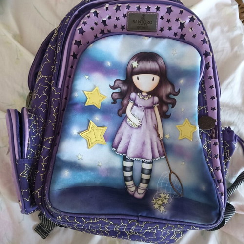 Santoro school backpack used for elementary