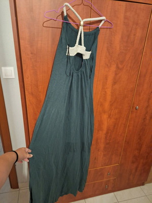 Φόρεμα χακί maxi S/M/L