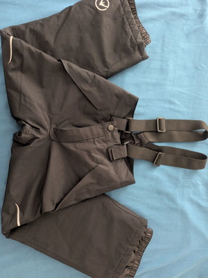 Crivit children's salopette black size 110/116 like new