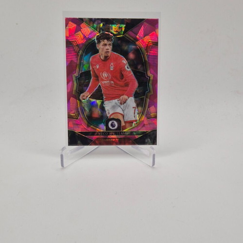Panini Select Premier League Terrace Pink Ice Prizm Neco Williams #78 used