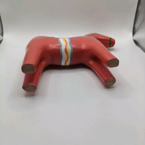 Dala horse set of 2 like new, traditional Swedish folk art