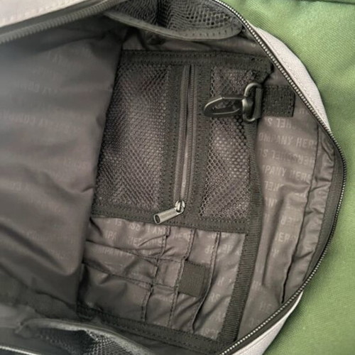 Herschel backpack brand new green and yellow