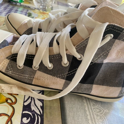 Canvas boots like new, athletic style, size 39