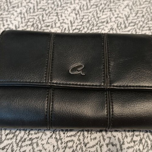 Axel large women's wallet, black
