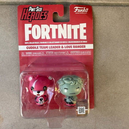 Funko Pint Size Heroes Fortnite 2 Pack Cuddle Team Leader & Love Ranger new
