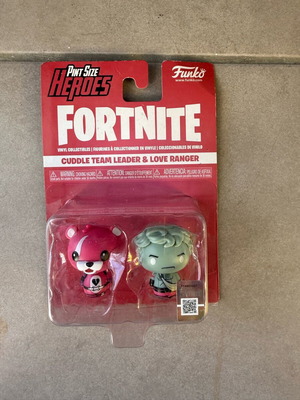 Funko Pint Size Heroes Fortnite 2 Pack Cuddle Team Leader & Love Ranger new