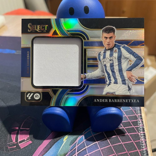 Select La Liga 2025/26 Ander Barrenetxea Jumbo Swatches Jersey Relic like new