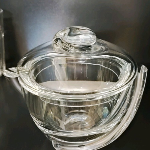 Crystal Fountain/Sugar Bowl Krosno