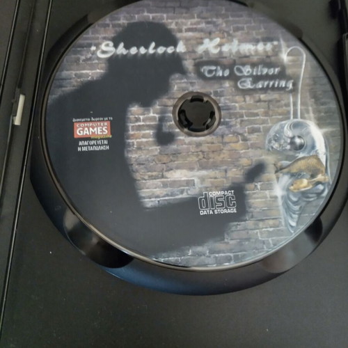 Sherlock Holmes PC ROM like new, puzzle game
