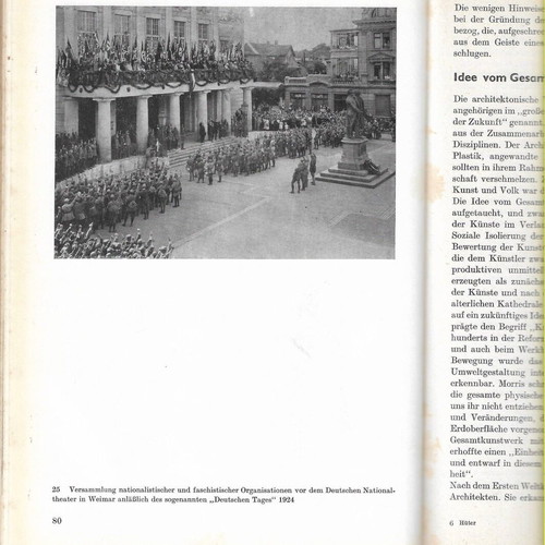 Das Bauhaus in Weimar book used, German language