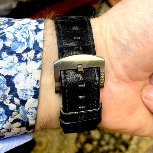 U-BOAT Huge mechanical watch used with 50mm luminous dial