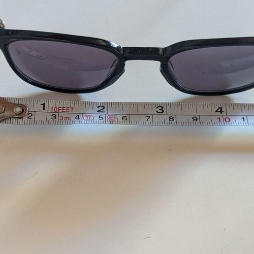 Moritz 11524 LK01 sunglasses used, black acetate, size 47