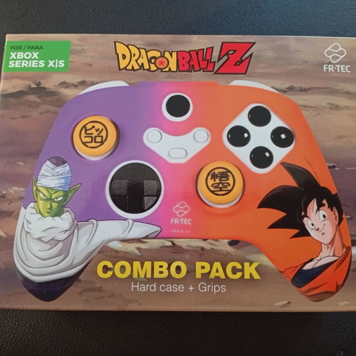 Dragon Ball Z Combo Pack hard case and grips for Xbox Series X|S controller