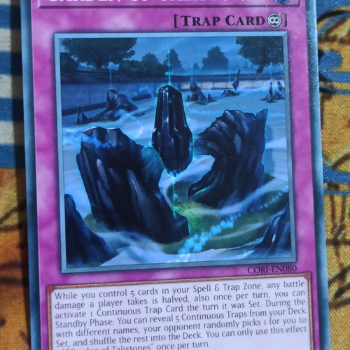 Garden of Talistones Continuous Trap card like new