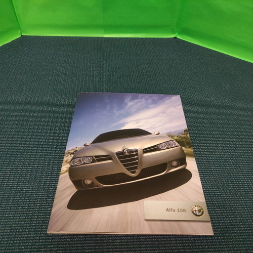 Alfa Romeo 156 Facelift 2004 brochure like new