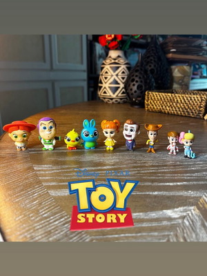Mini φιγούρες Toy Story σαν καινούργιο, περίπου 5cm η κάθε φιγούρα