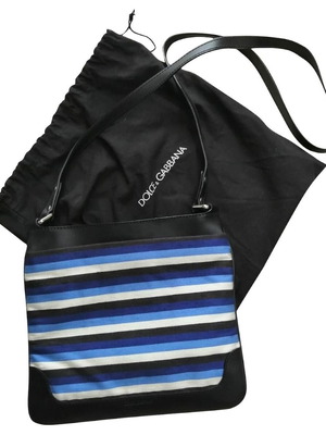 Dolce & Gabbana crossbody bag blue stripes used