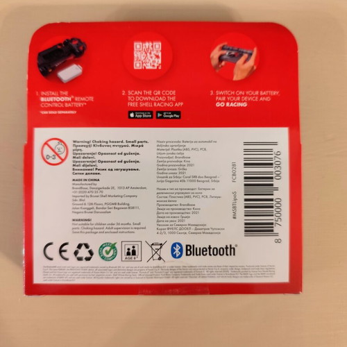 Bluetooth Remote Control Battery Shell Motorsport Collection new