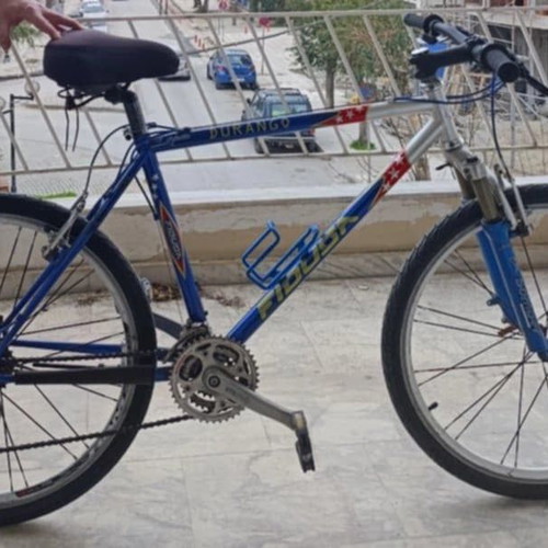 Fidusa Mountain Bike like new, blue, women's, folding with suspension